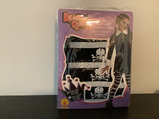 Skull and Crossbones Tights -Small