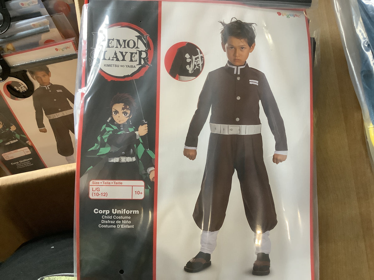 Demon Slayer Corp Uniform - Child Large (10-12)