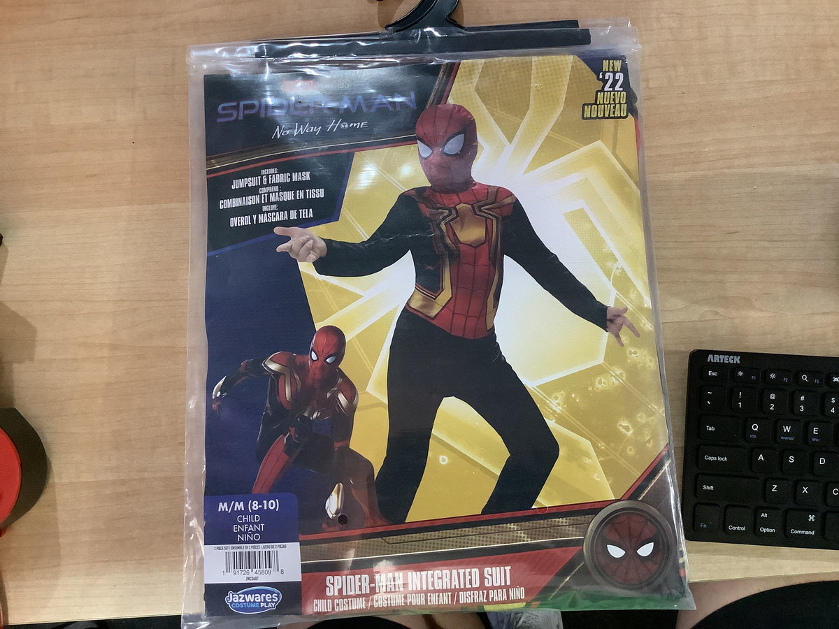 Marvel - Spider Man - Integrated Suit Child Medium 8-10