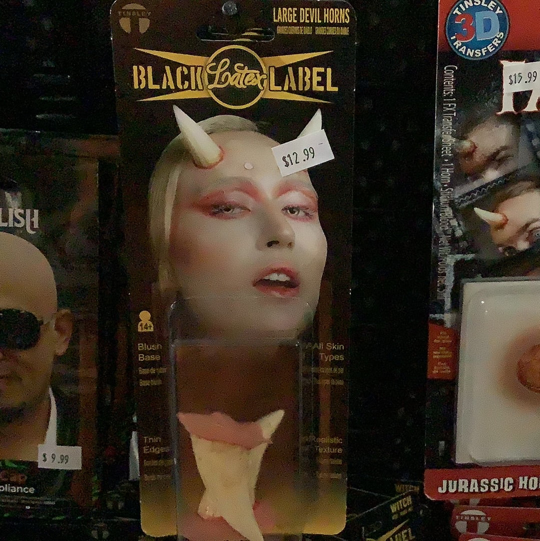 * 2Large Devil Latex Horns