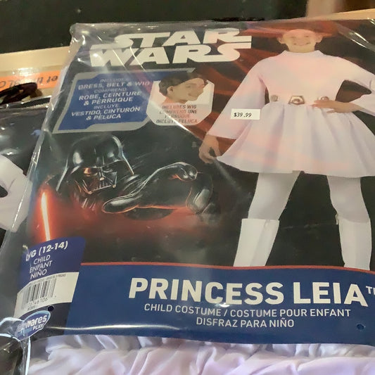 *Star Wars- Princess Leia Large (12-14)