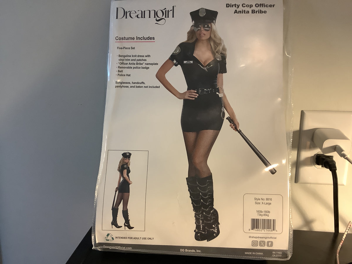 Dirty Cop Officer - Adult - LG