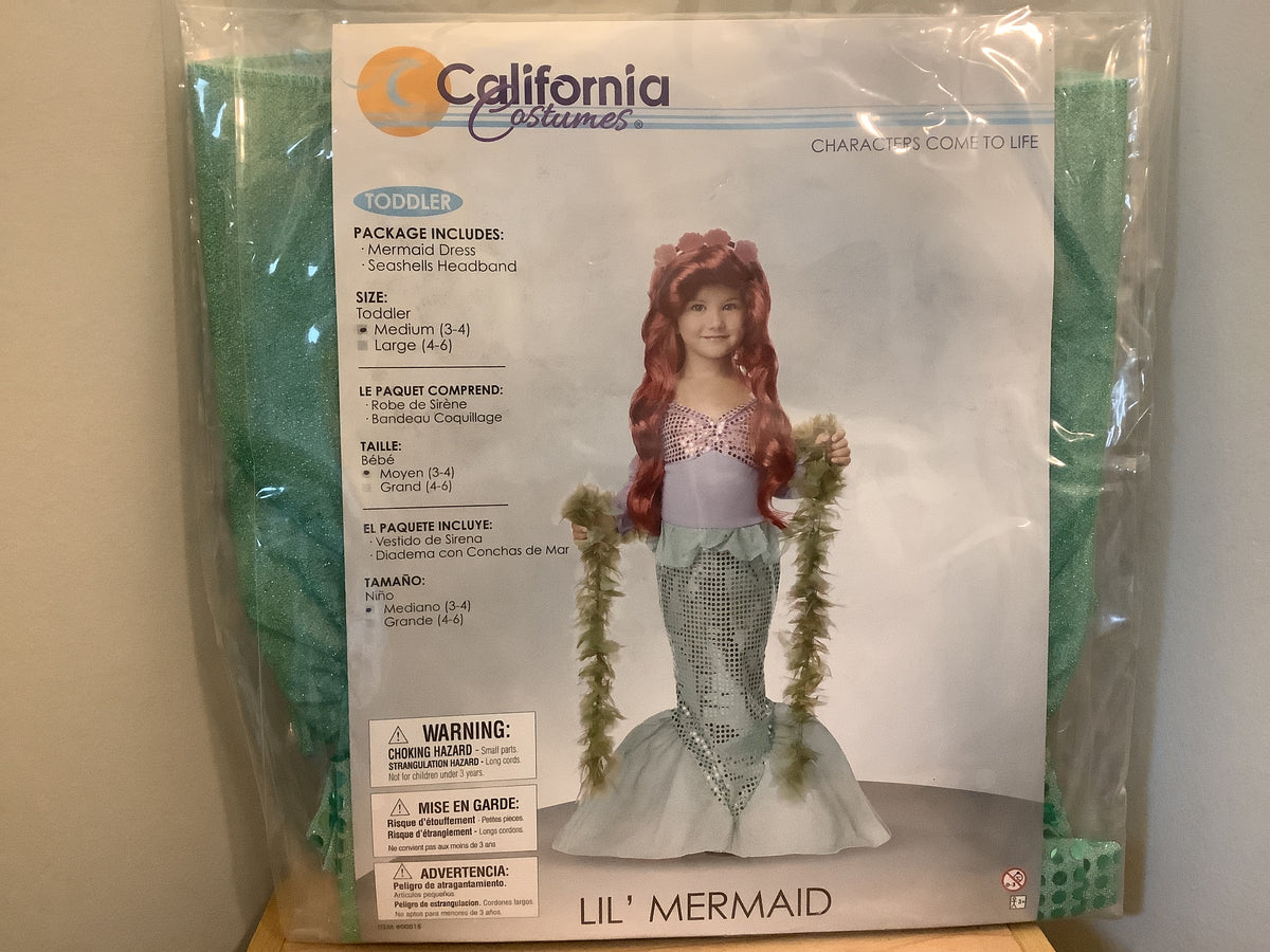 Lil’ Mermaid -Toddler Medium (3-4)