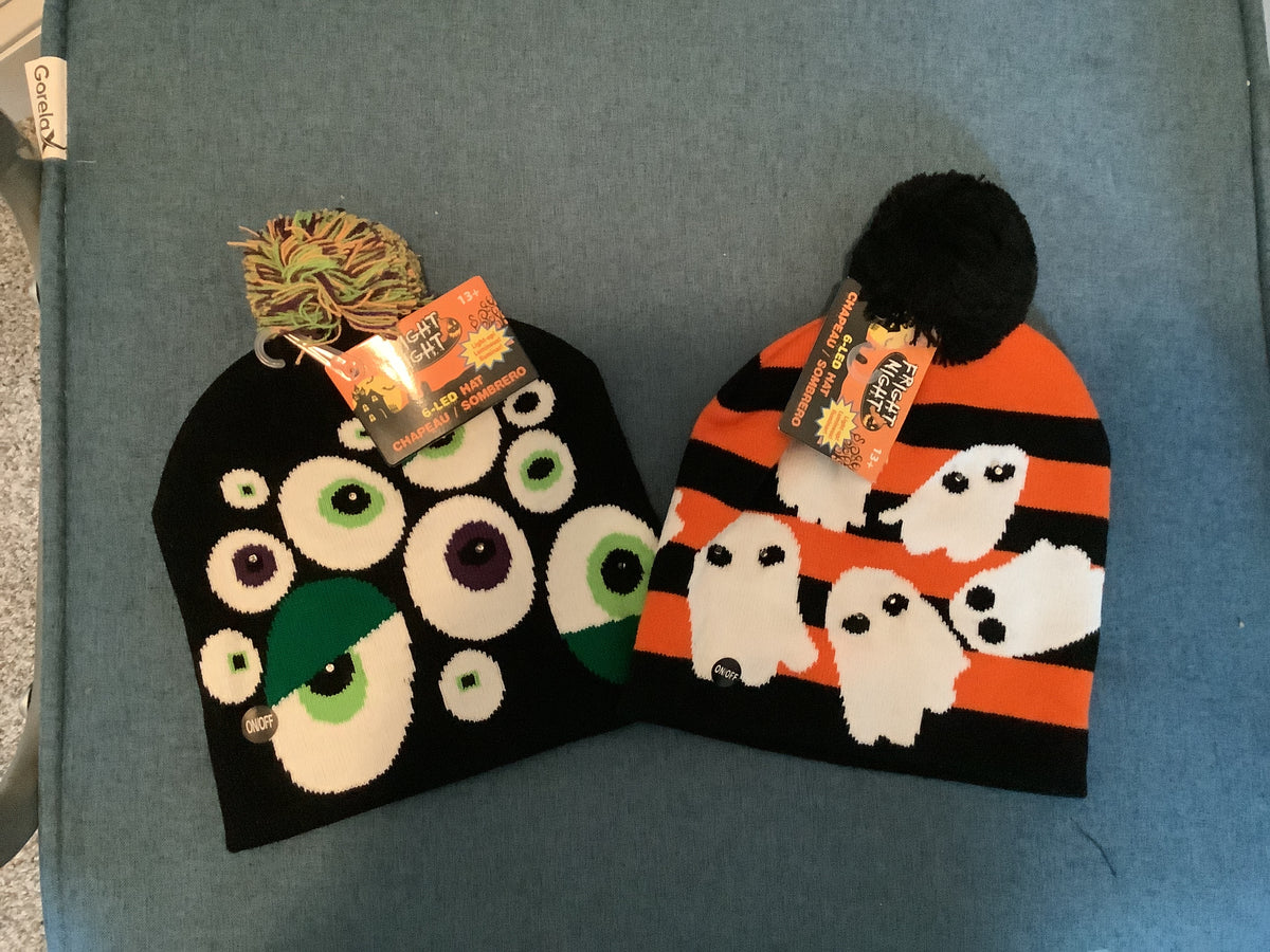 Light-up Beanie with Pompom