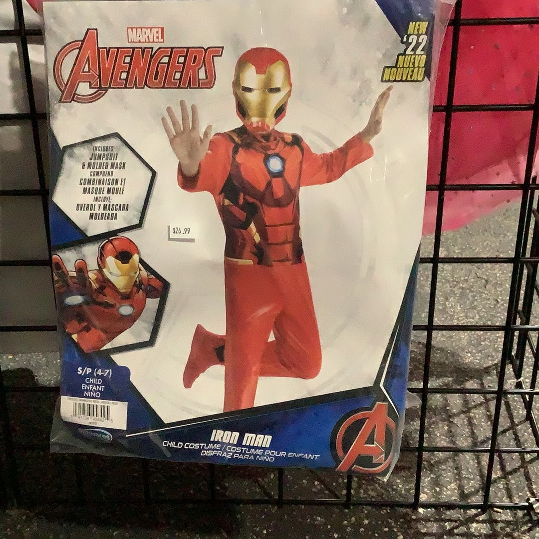 Avengers - Marvel - Child - Iron Man (Small 4-7)