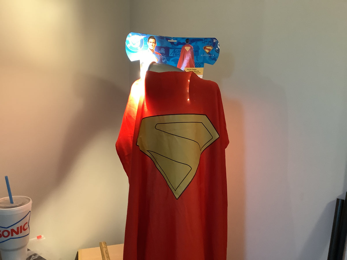 Superman Cape - Adult - One Size