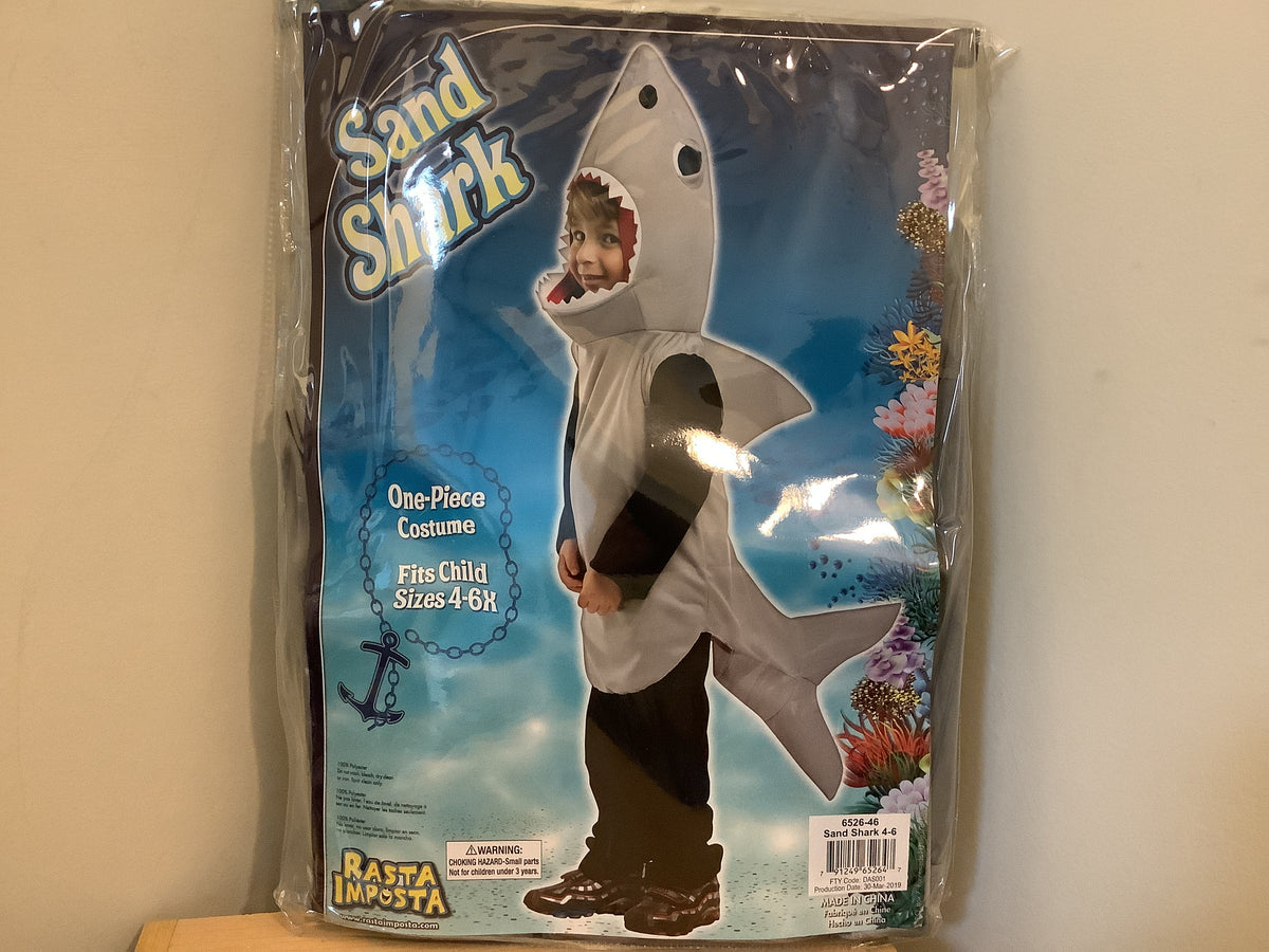 Sand Shark One-Piece Costume - Child 4-6X