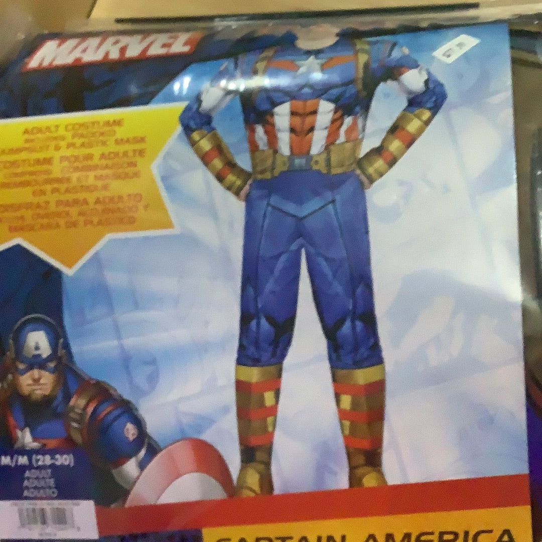 *Marvel Captain America Padded Suit -Adult XL (36-38)