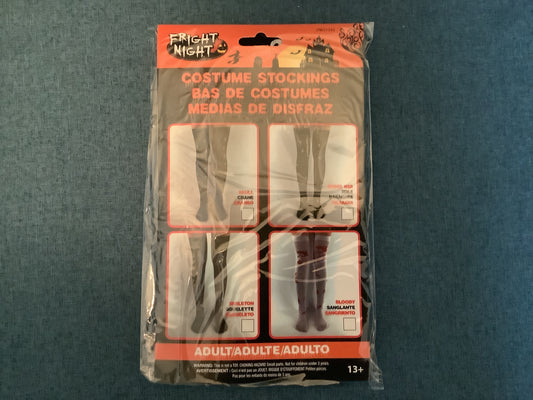 Assorted Thigh Highs - Bloody, Skeleton, Spider Web, Skull