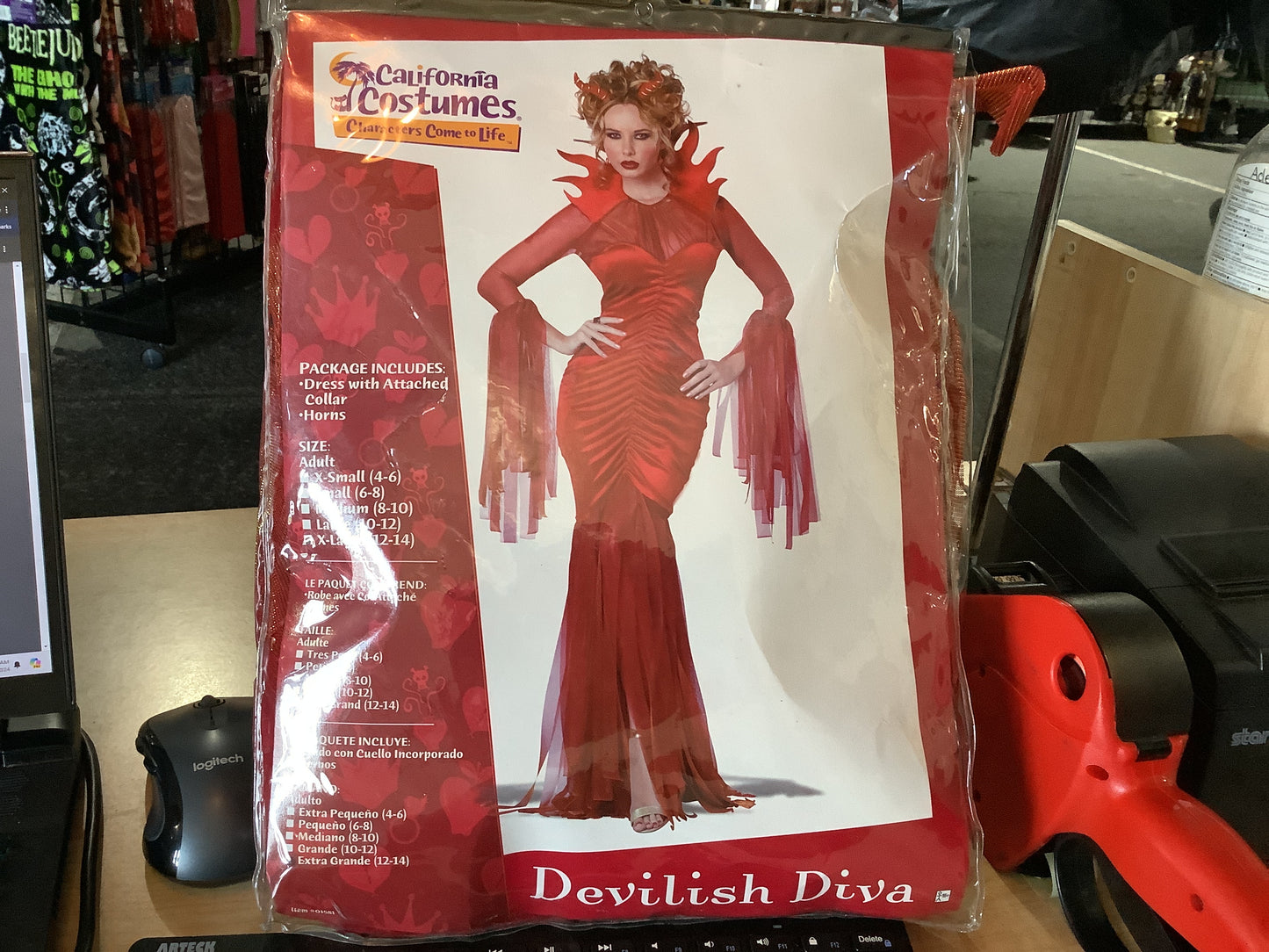 *Devilish Diva - Adult X-Small (4-6)