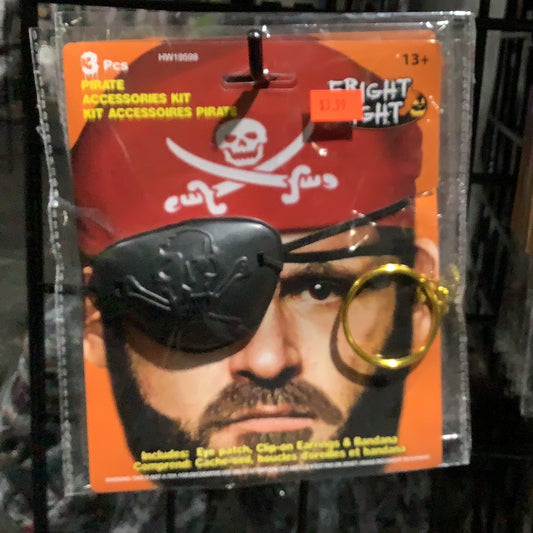 Pirate Eye Accessory Kit - Fright Night