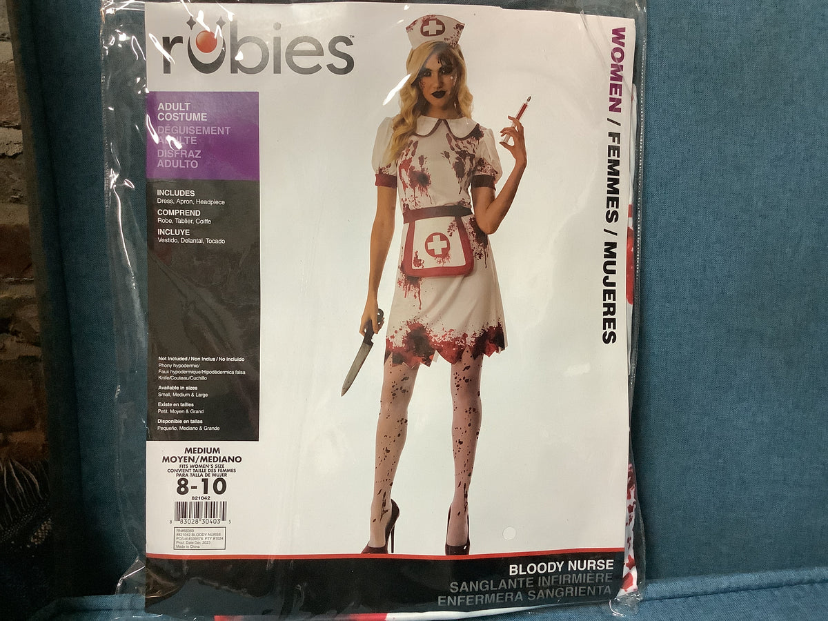 Bloody Nurse - Adult Medium (8-10)