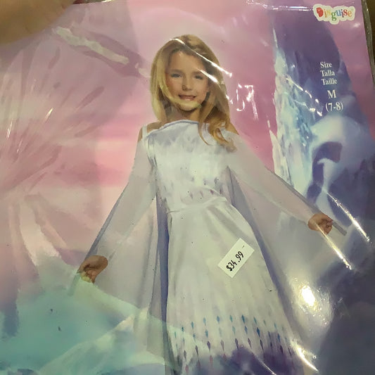 *Disney Frozen - Snow Queen Elsa - Child Medium (7-8)