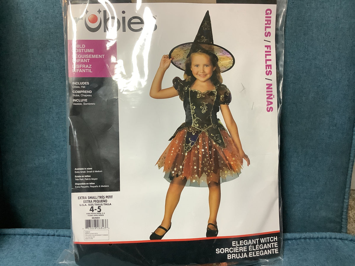 Elegant Witch - Child X-Small (4-5)
