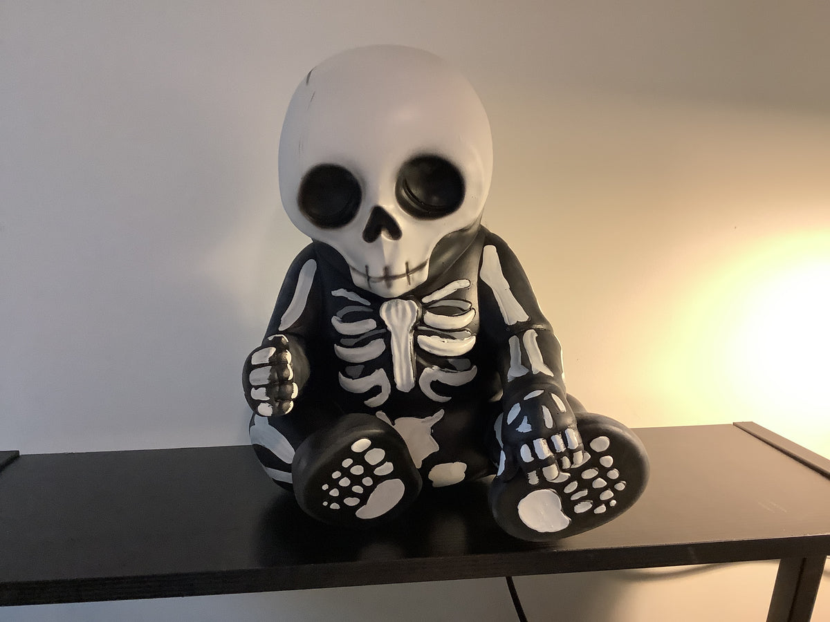 Skeleton Baby Figurine Doll