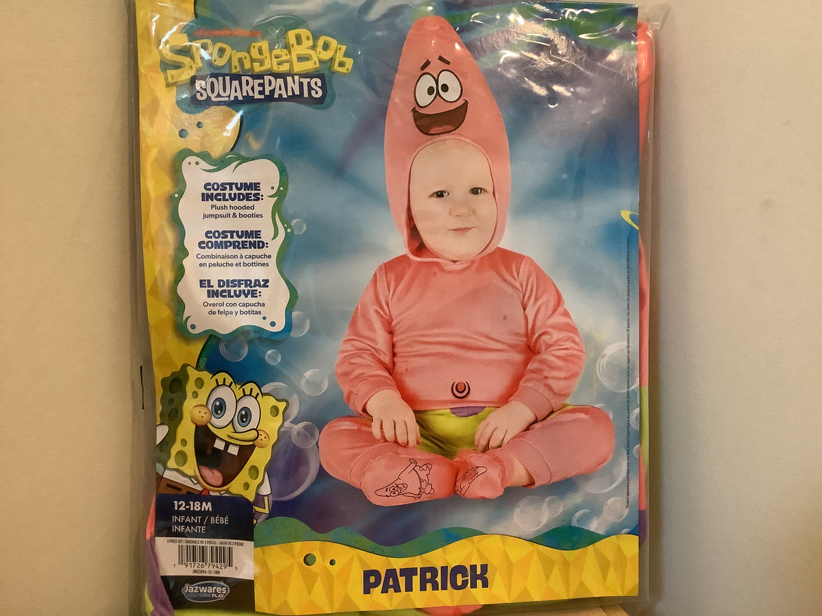 SpongeBob - Patrick - Infant 6-12 mo.