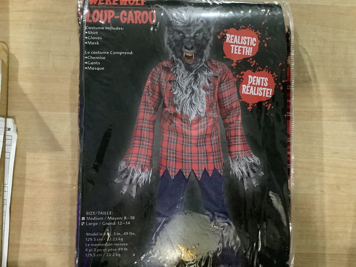 Werewolf (Grey) - Child Medium (8-10)