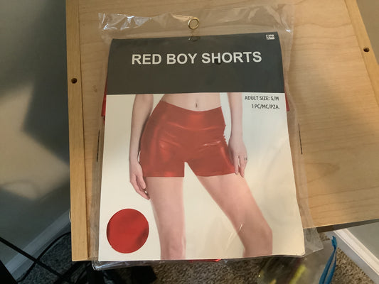 Red Boy Shorts - L/XL