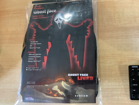 Ghost Face - Toddler X-Large (4-6)