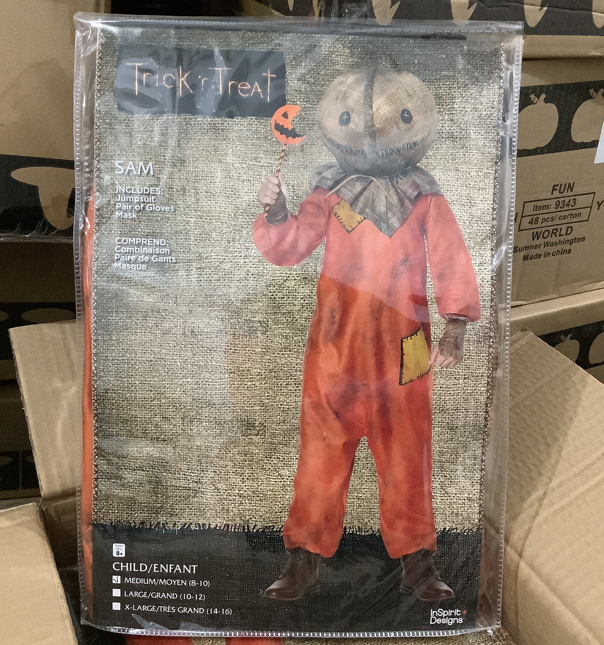 Trick ‘r Treat - Sam - Child Large (10-12)