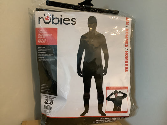 Disappearing Man (Black) - Adult XL