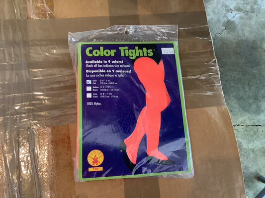 Adult Tights - Orange - Medium