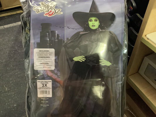 *WOZ Wicked Witch of the West - Adult 2XL (20-22W)