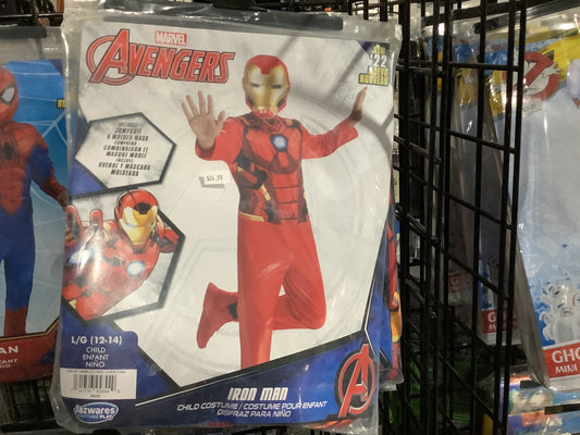*Avengers - Marvel - Child - Iron Man (Large 12-14)