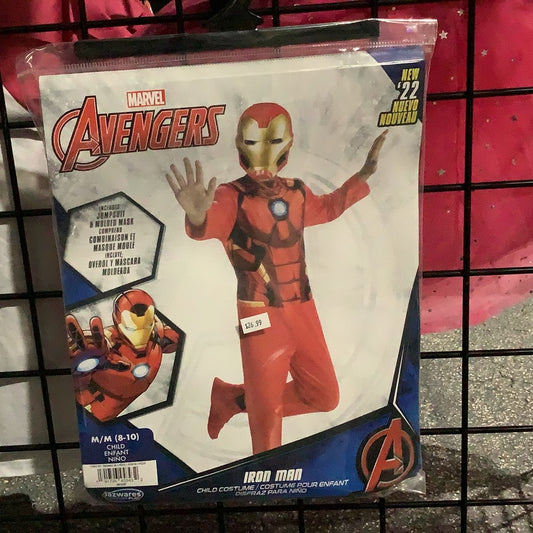 Avengers - Marvel - Child - Iron Man (Medium 8-10)