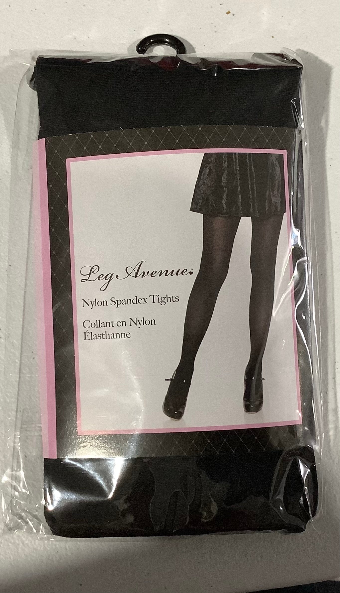 Nylon Spandex Tights - Black