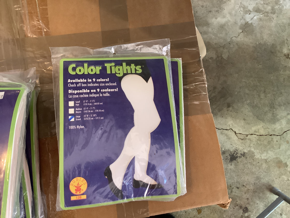 Adult Tights - White - Small