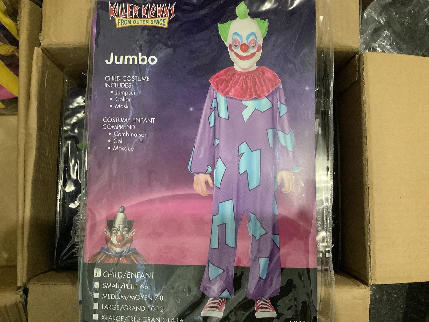 *Killer Klowns From Outer Space - Jumbo - Child XL (14-16)