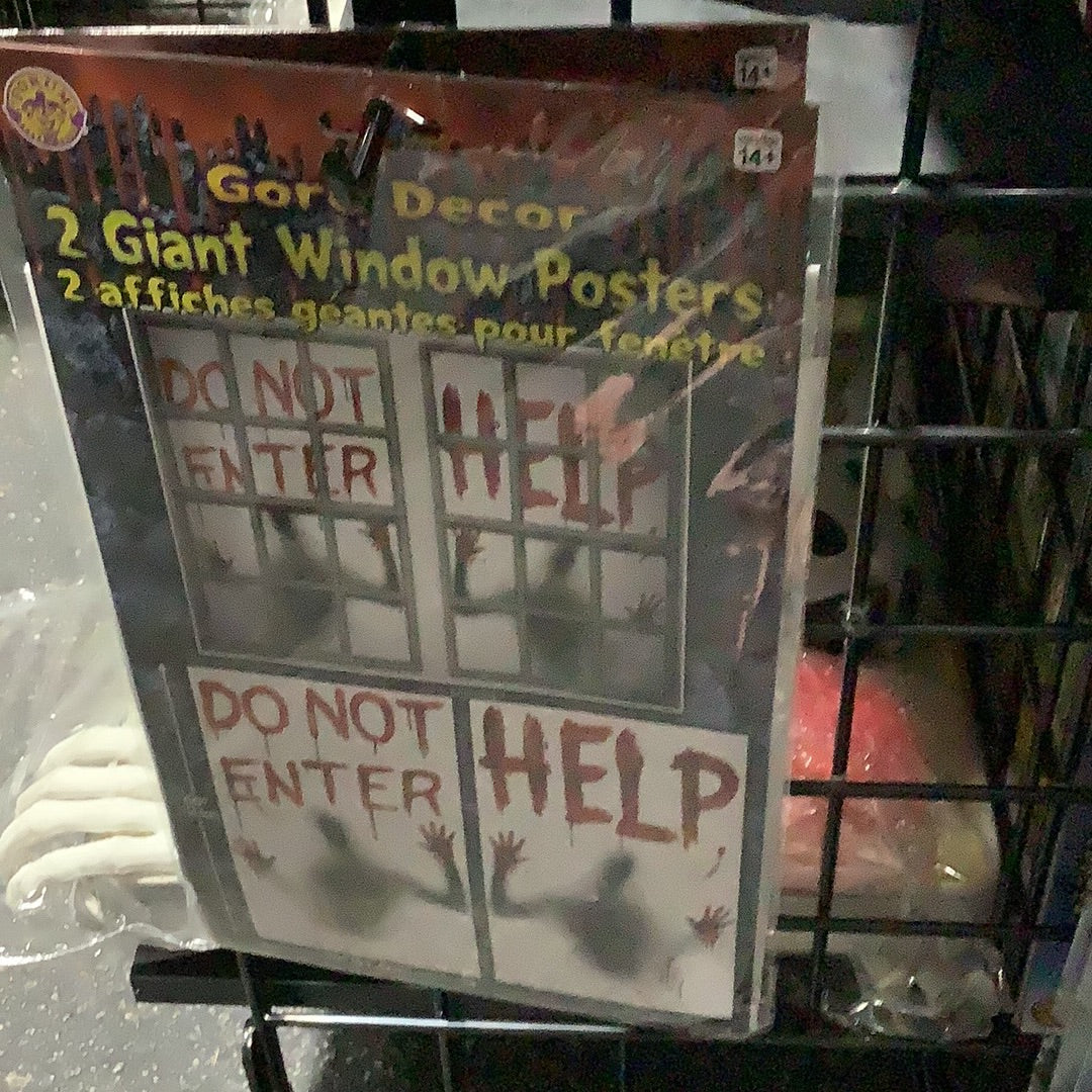 Gore Decor - 2 Giant Window Posters - Forum