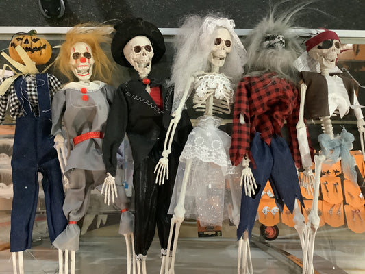 *Assorted 16” Dressed Skeleton