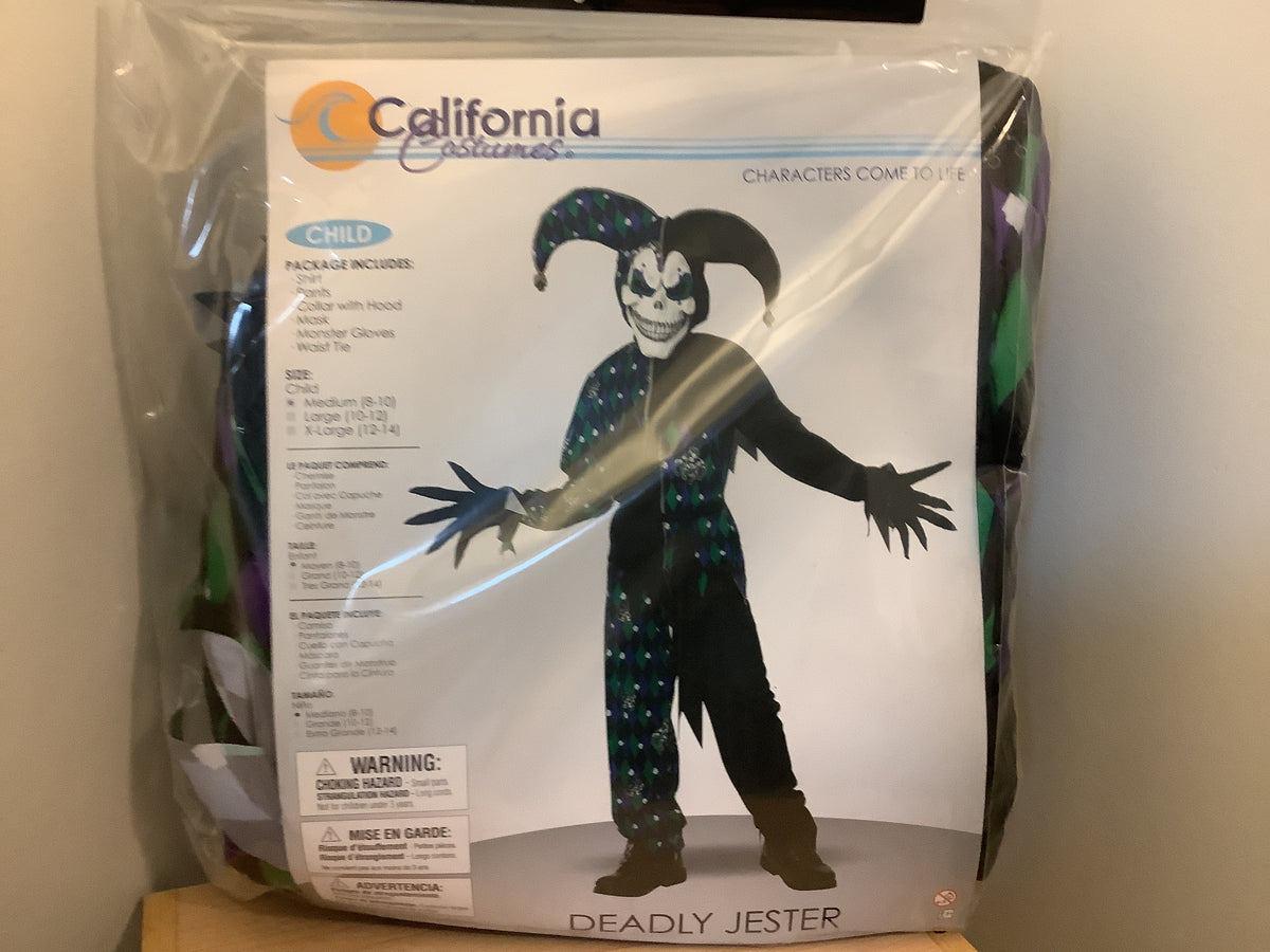 Deadly Jester - Child Medium (8-10)