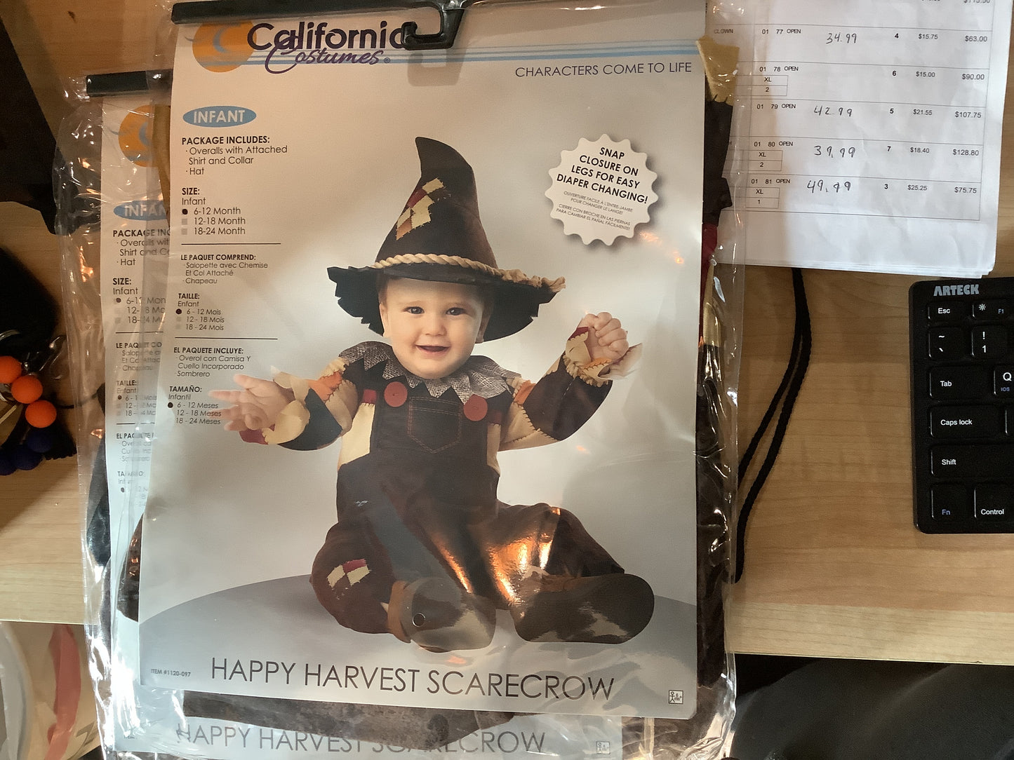 *Happy Harvest Scarecrow - Infant