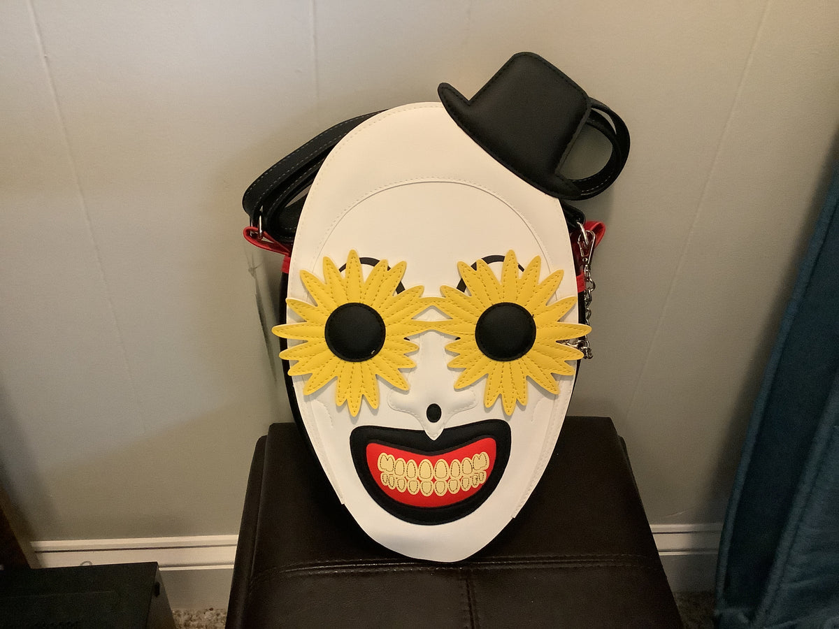 Terrifier 2 Flower Glasses Art Purse