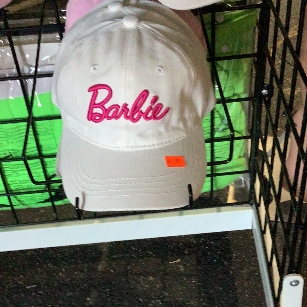 Barbie Baseball Hat - White