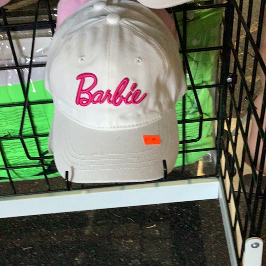 Barbie Baseball Hat - White