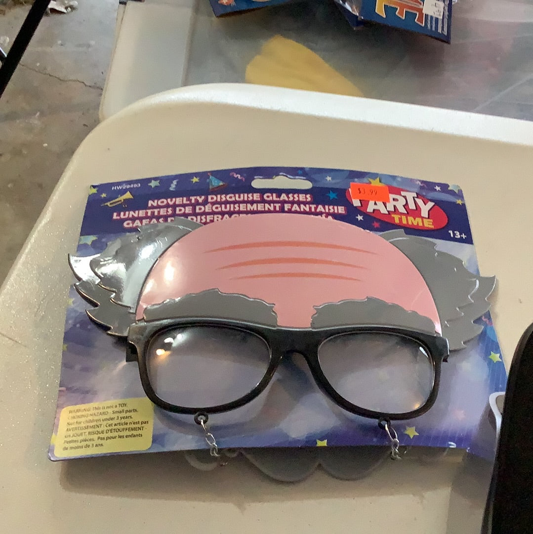 Novelty Disguise Glasses - Party Time