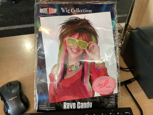 Rave Candy Wig