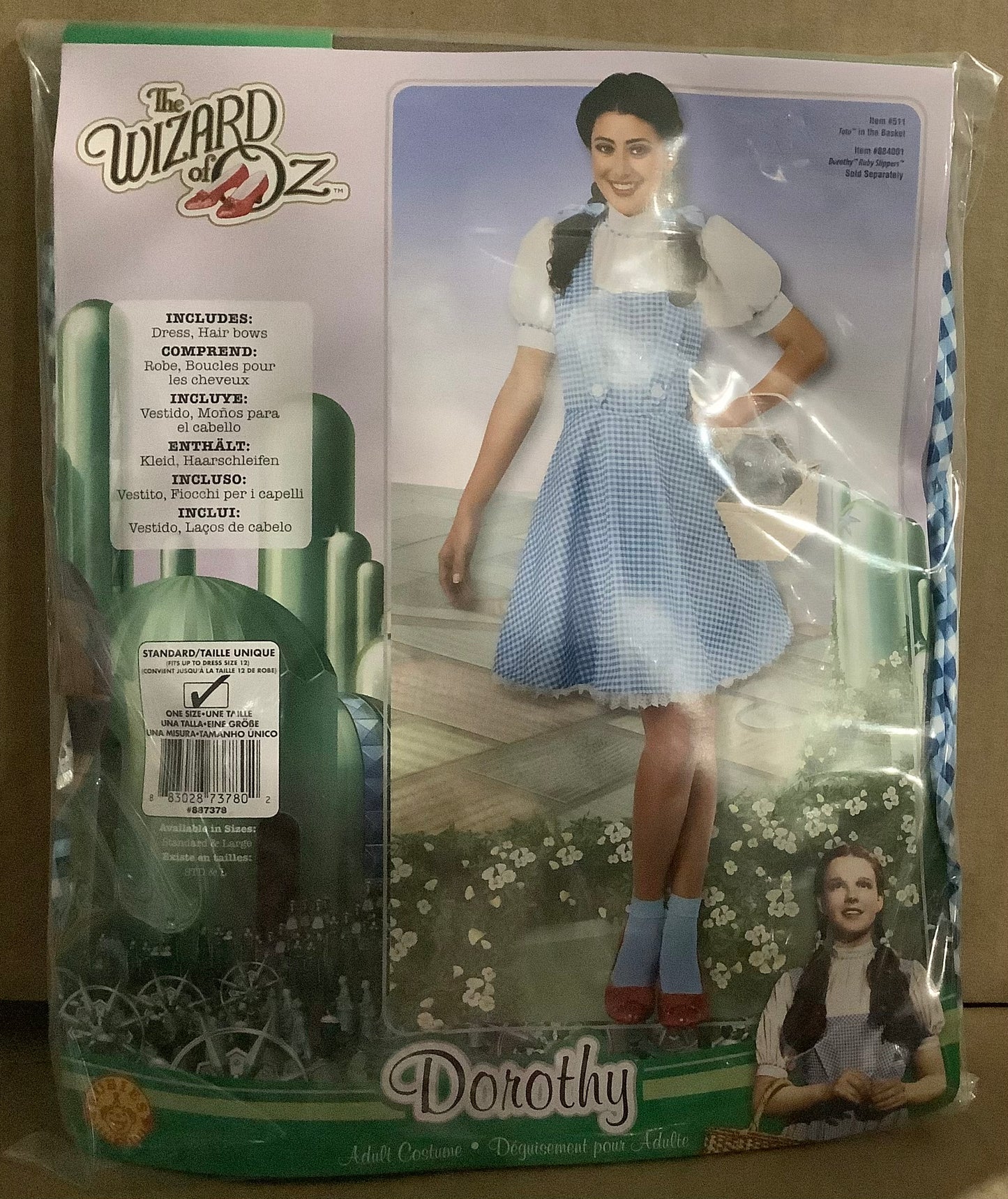 WOZ - Dorothy - Adult (One Size)