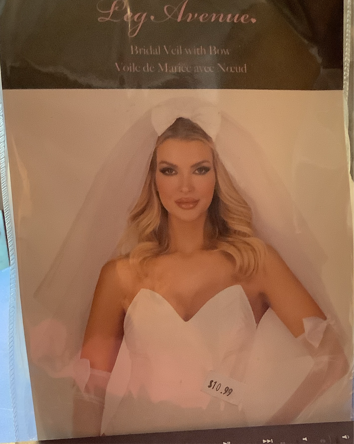 Bridal Veil with Bow