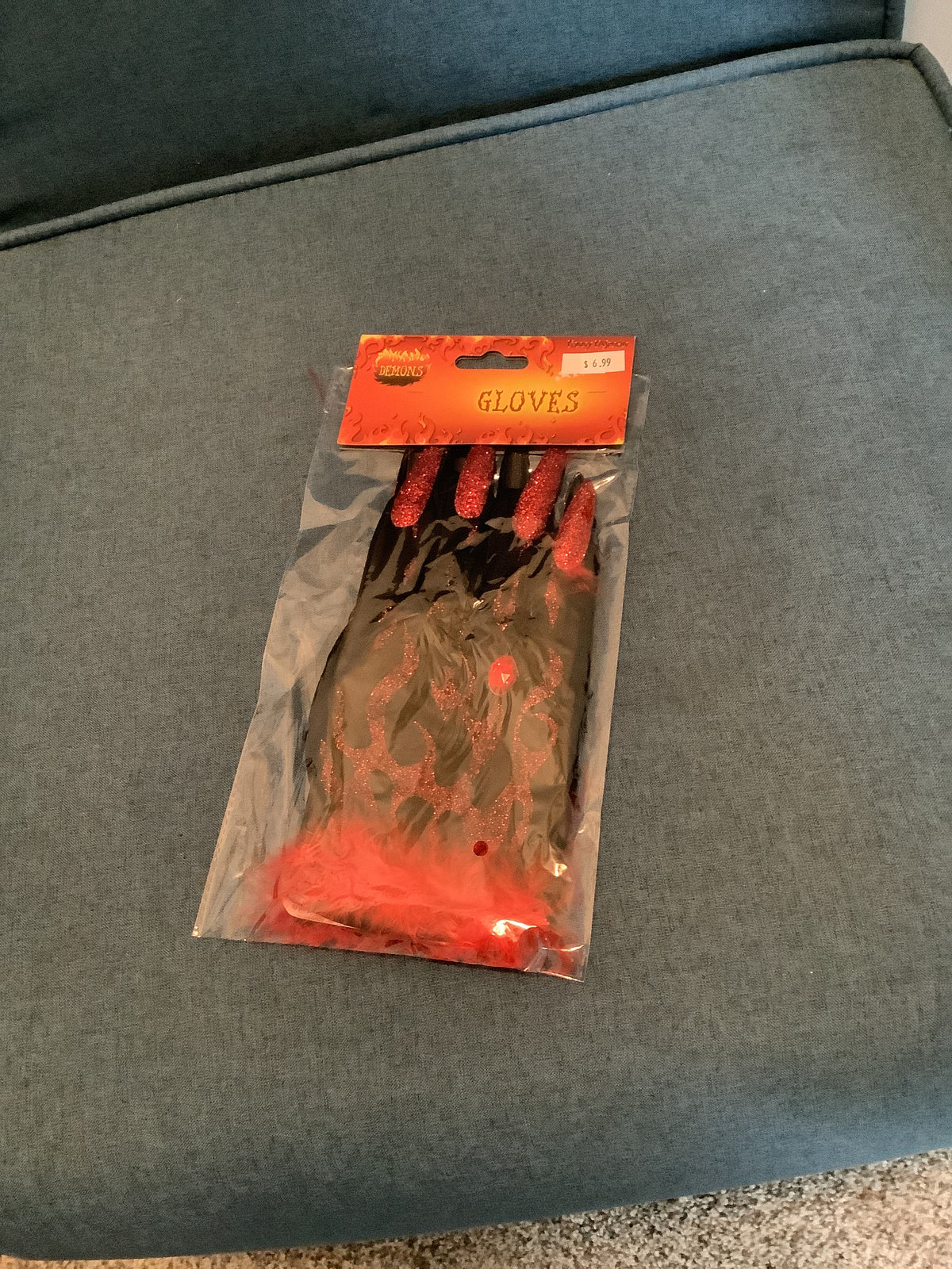Devil Gloves with Nails