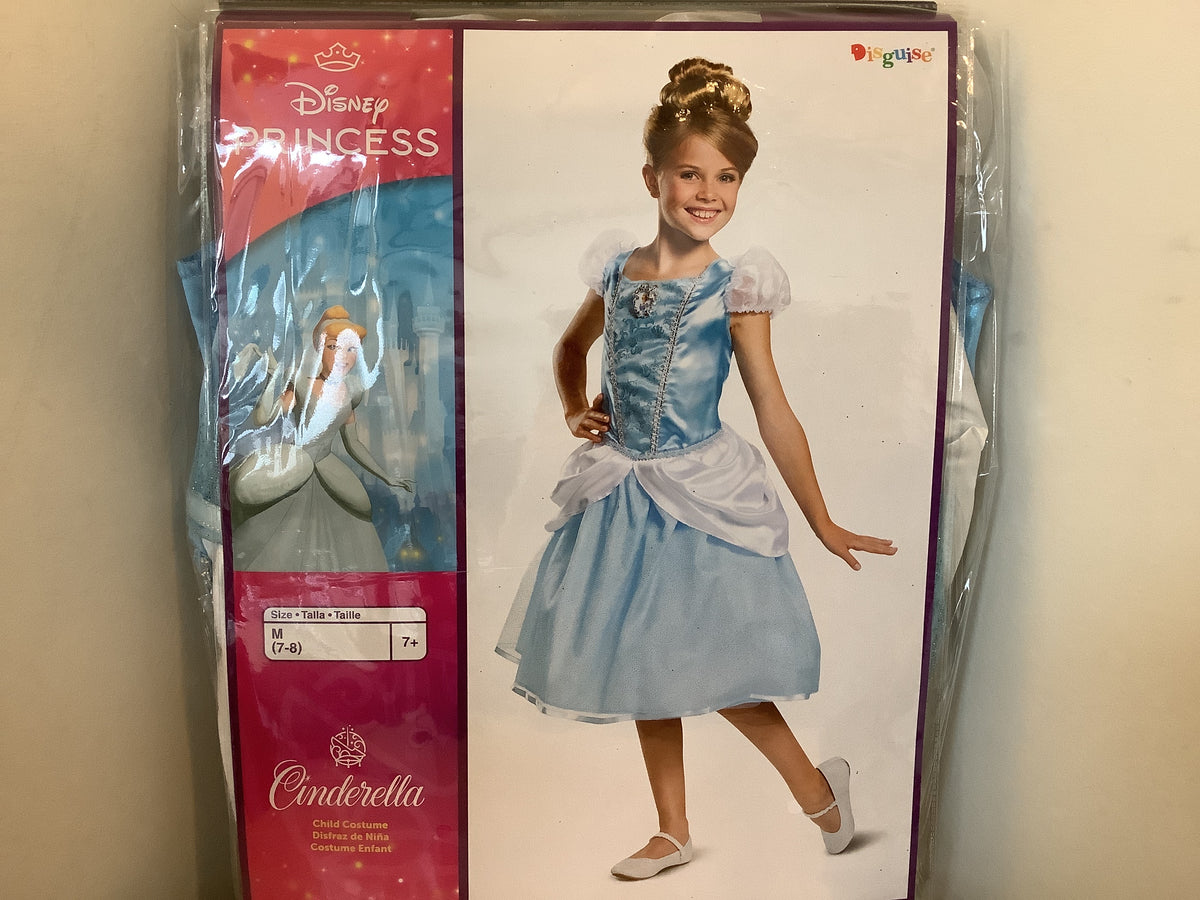 Disney Princess - Cinderella -Child Medium (7-8)