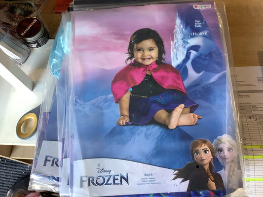 *Frozen - Traveling Anna - Infant Medium (12-18 mo)