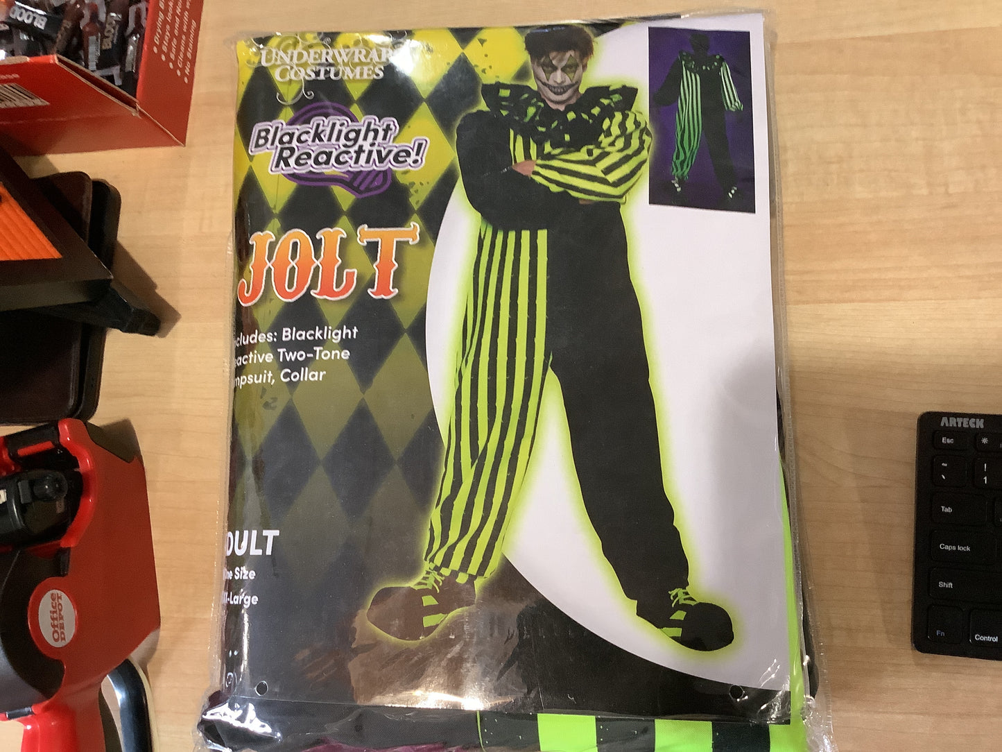 *Jolt Clown Costume - Adult XXL