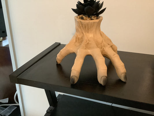 Zombie Hand with Succulent