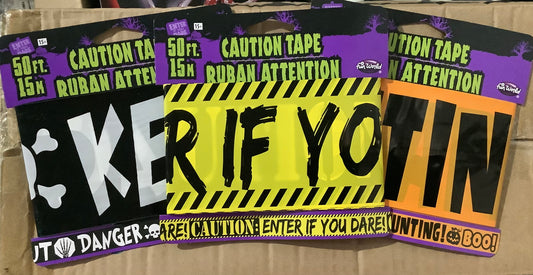 Caution Tape - Asst
