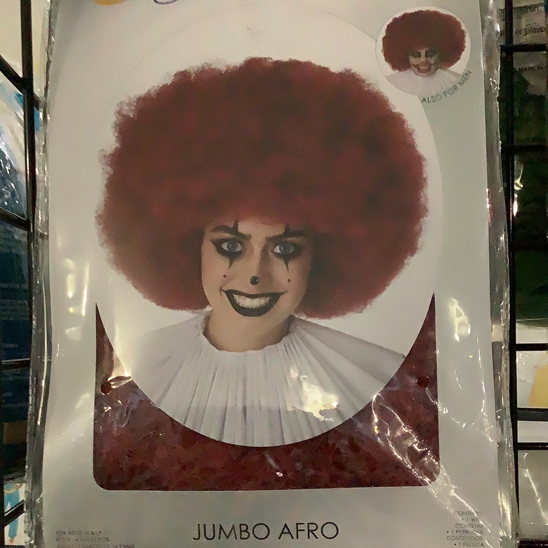 Jumbo Afro - Red